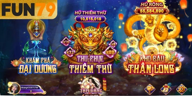 Tổng quan chế độ bắn cá FUN79